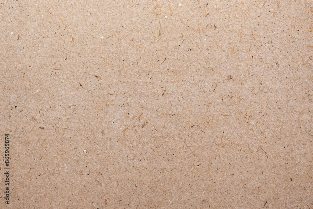Textured Brown Cardboard Background for Design and Presentation