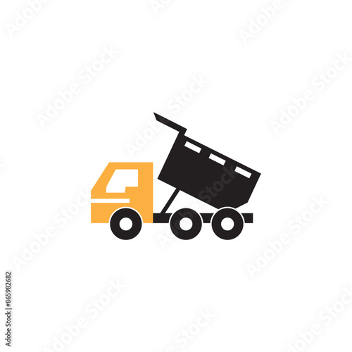 dump trck logo icon