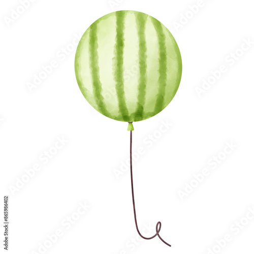 Summer season element melon illustration