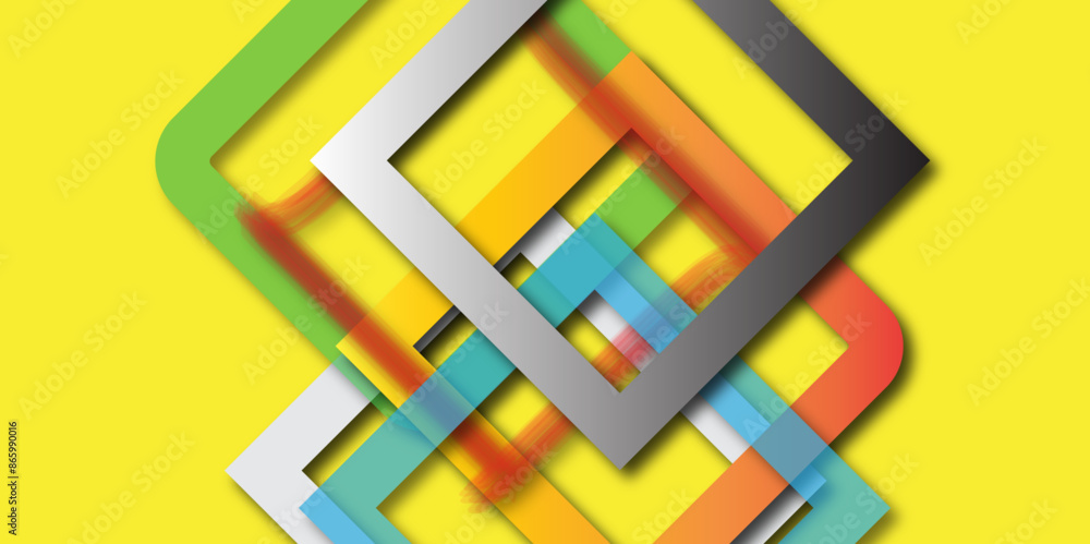 Square Abstract modern square background Colorful geometric pattern texture. vector art illustration Square Abstract modern square background Colorful geometric pattern texture. vector art illustration