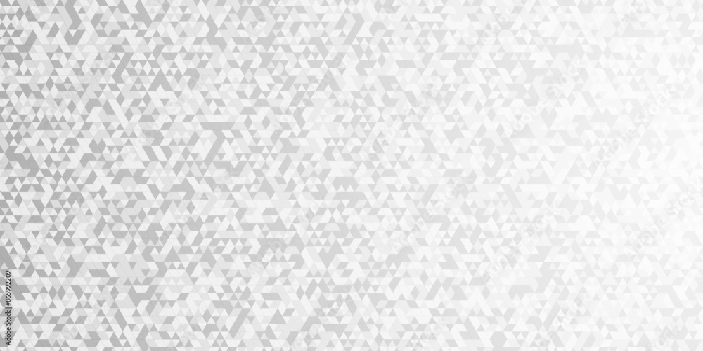 Vector geometric seamless technology gray and white triangle element light background. Abstract digital grid light pattern white Polygon Mosaic triangle Background, business and corporate background Vector geometric seamless technology gray and white triangle element light background. Abstract digital grid light pattern white Polygon Mosaic triangle Background, business and corporate background