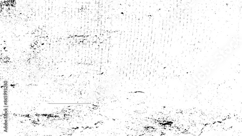Scratched Grunge Urban Background Texture Vector. Grunge Black and White Distress Texture Wall Background .
