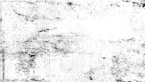 Scratched Grunge Urban Background Texture Vector. Broken plaster grunge damask effect. Distressed overlay texture design.