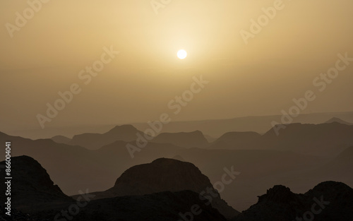 Wallpaper Mural sunrise over mountains Torontodigital.ca