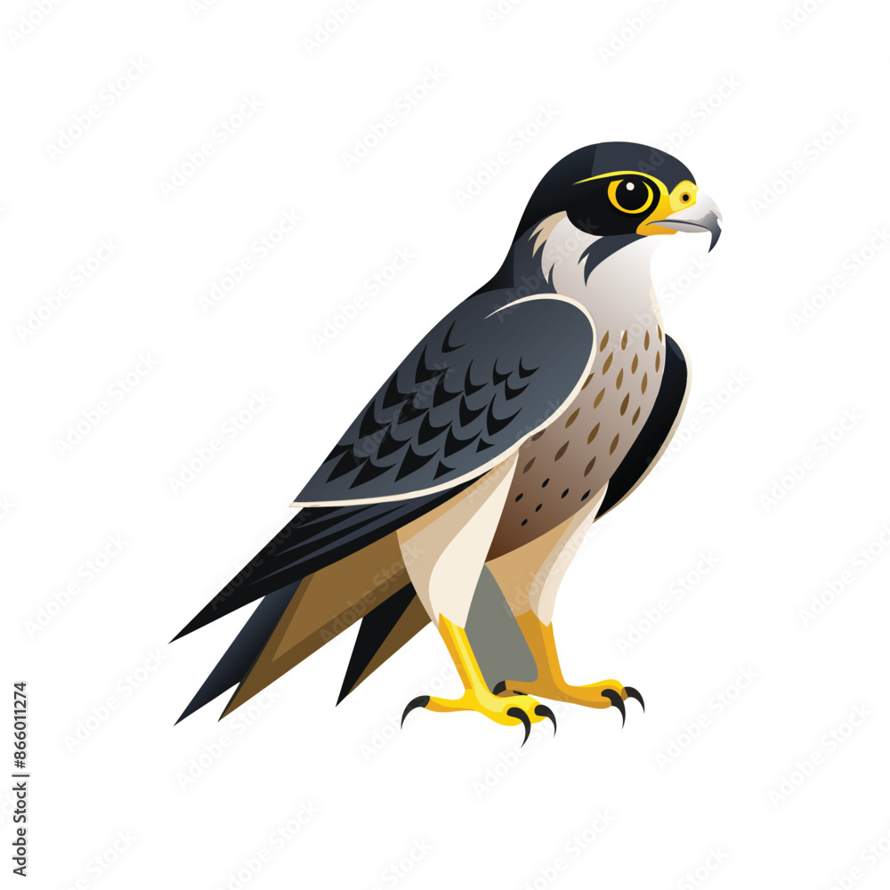 Soaring Eagle Vector Art Illustration Soaring Eagle Vector Art Illustration