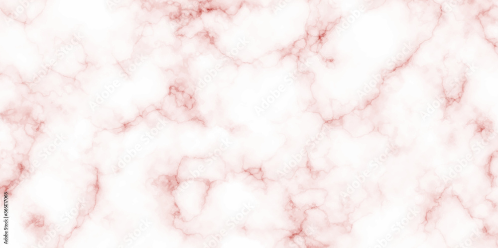 Fototapeta premium White natural Stone ceramic art wall interiors backdrop design. Marble with high resolution. Modern White and pink marble texture for wall and floor tile wallpaper luxurious background.