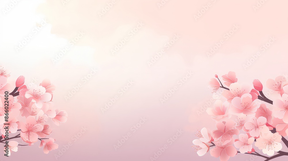 Elegant soft pink sakura background Elegant soft pink sakura background