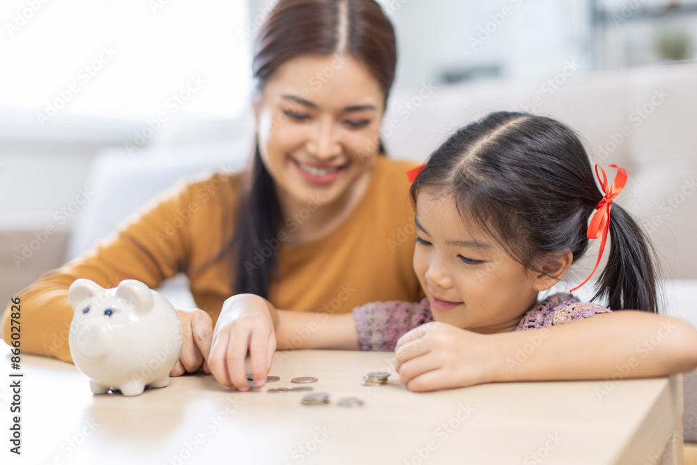 Setting good example. Young parent mother teach child little daughter girl to manage finances save money spend earnings with economy plan family budget. Friendly mom and kid thrift coins in piggybank
Setting good example. Young parent mother teach child little daughter girl to manage finances save money spend earnings with economy plan family budget. Friendly mom and kid thrift coins in piggybank