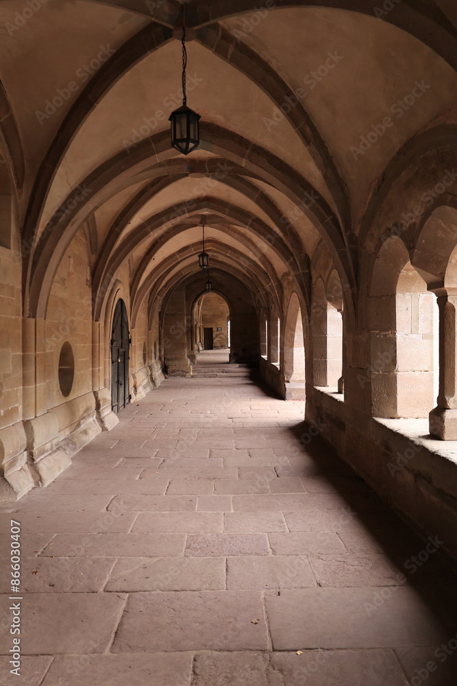 Blick auf Kloster Maulbronn in Baden-Württemberg Blick auf Kloster Maulbronn in Baden-Württemberg