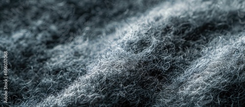 Soft grey felt texture mate...