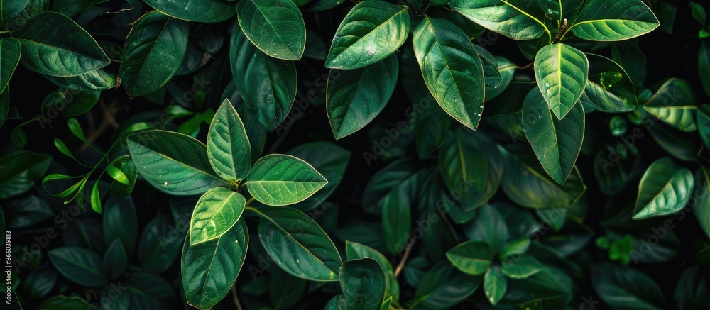Green twigs and leaves create a textured background with copy space image. Green twigs and leaves create a textured background with copy space image.