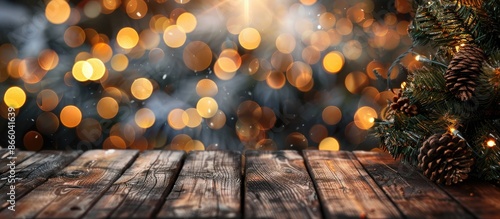 Festive Christmas backgroun...
