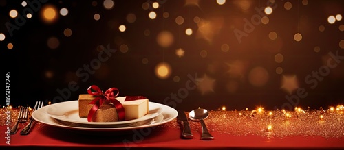 Background of a festive Chr...
