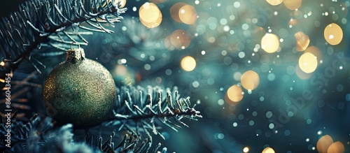 Detailed view of a Christma...