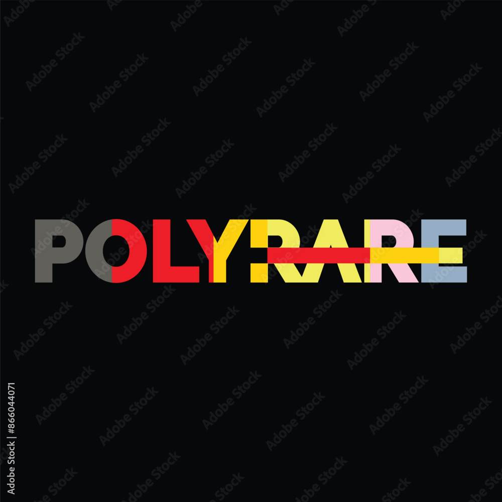 Fototapeta premium colorful text design icon illustration