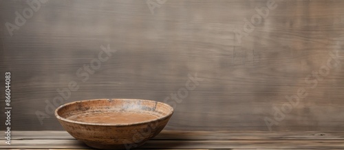 Rustic wooden surface showc...