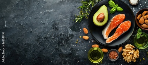 Healthy fat sources like av...