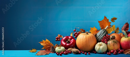 Fall-themed items such as p...