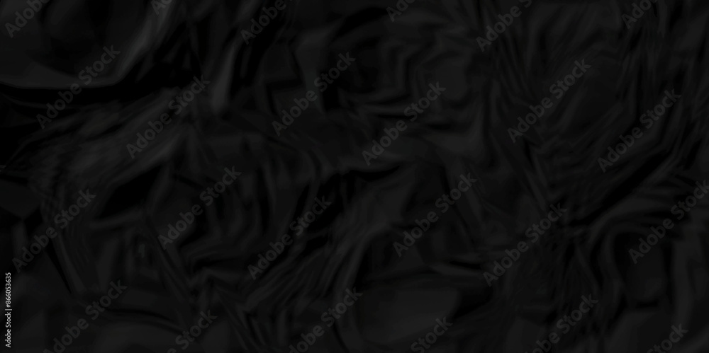 Black wrinkly backdrop paper background. panorama grunge wrinkly paper texture background, crumpled pattern texture. paper crumpled texture. black fabric crushed textured crumpled.
Black wrinkly backdrop paper background. panorama grunge wrinkly paper texture background, crumpled pattern texture. paper crumpled texture. black fabric crushed textured crumpled.
