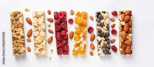 Granola superfood bars disp...