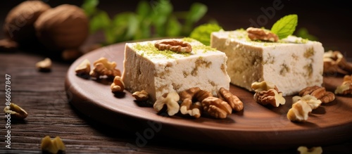 Turkish summer halva with w...