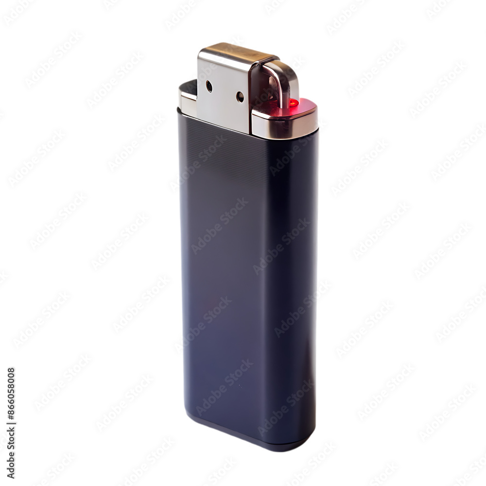 plastic lighter on transparent background plastic lighter on transparent background