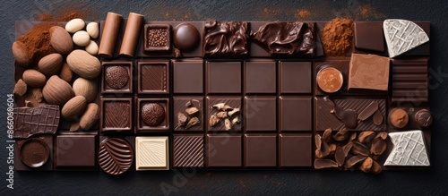 Various types of chocolate ...