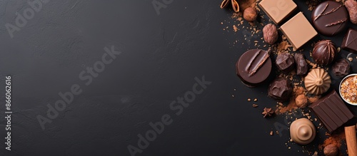 Various types of chocolate ...