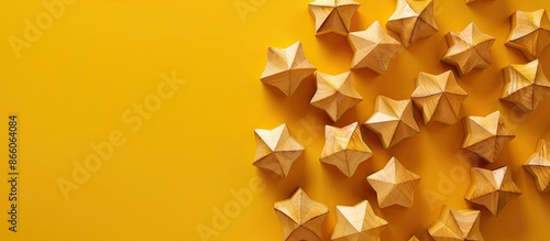 Top view of wooden Dreidels...