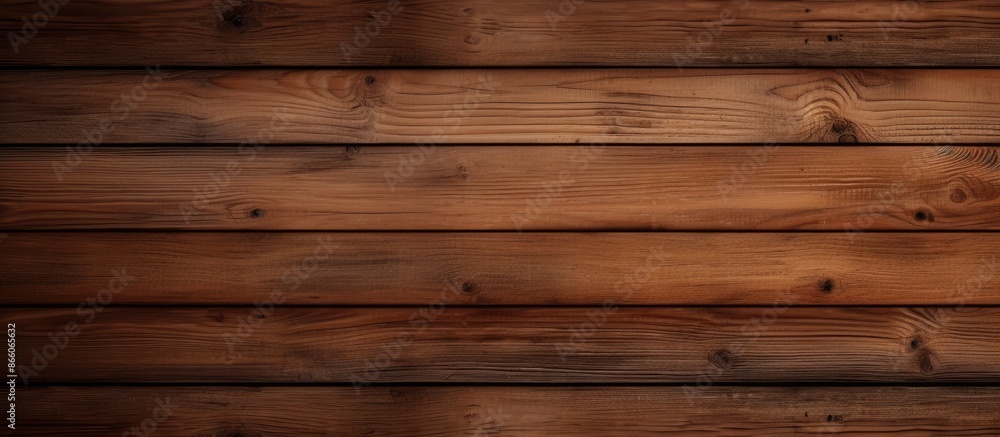 Fototapeta premium Abstract template background featuring a realistic wood texture for a copy space image.