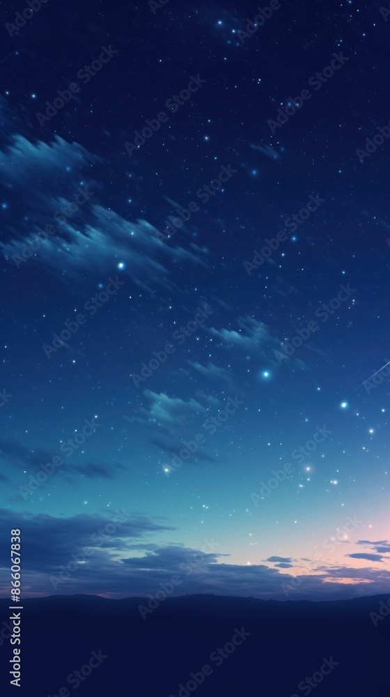 Beautiful night sky astronomy outdoors horizon. Beautiful night sky astronomy outdoors horizon.