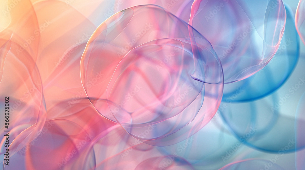 A soft, abstract composition of overlapping translucent circles in pastel colors. A soft, abstract composition of overlapping translucent circles in pastel colors.