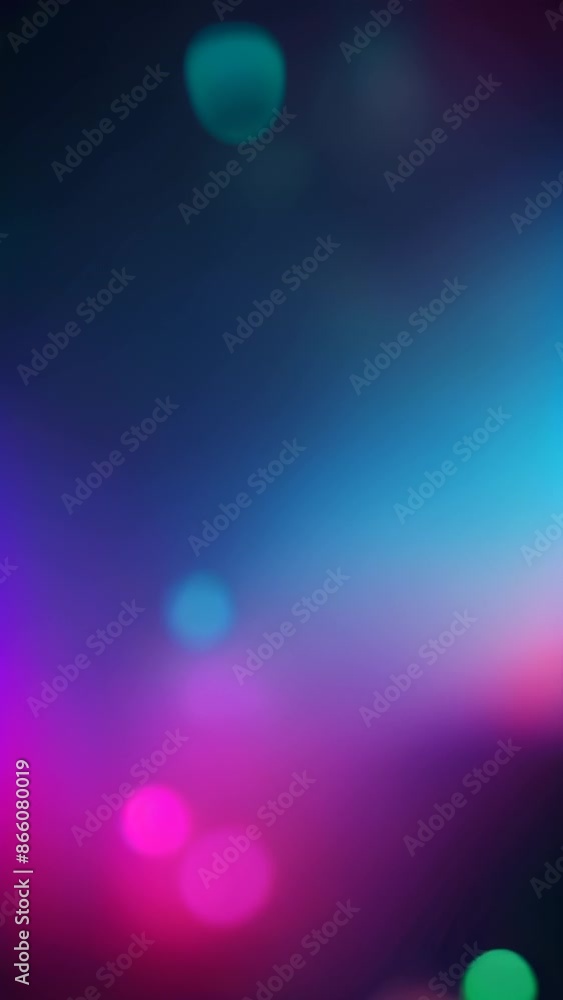 Blurred out-of-focus lights create an abstract, colorful background, bokeh Blurred out-of-focus lights create an abstract, colorful background, bokeh