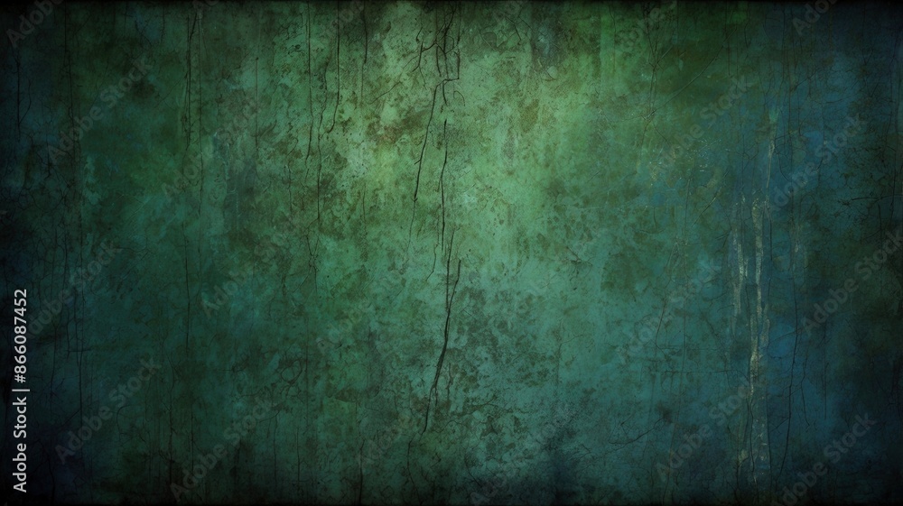 dark grunge textured background, green, blue dark grunge textured background, green, blue