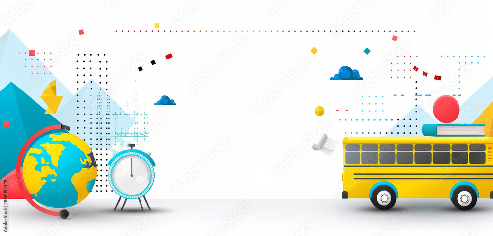 Obraz premium Back to school concept