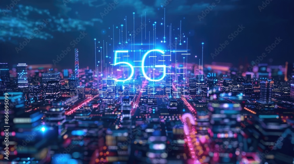 5G wireless network, high speed internet, cloud computing or connect diagram technology, Data storage, service, synchronize, online, financial, Connectivity global, smart city 5G wireless network, high speed internet, cloud computing or connect diagram technology, Data storage, service, synchronize, online, financial, Connectivity global, smart city