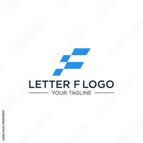 Letter F Logo Design for a Business
