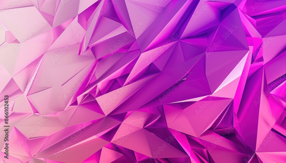 Obraz premium A closeup view of a pink and purple geometric background with artistic patterns