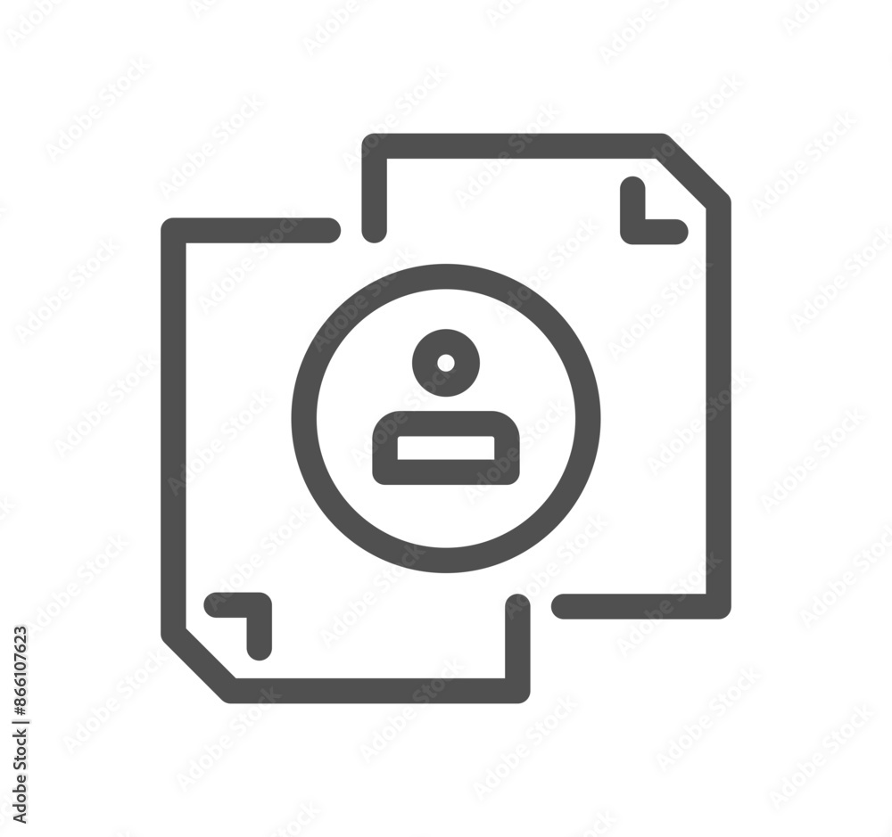 Human resources related icon outline and linear vector.
Human resources related icon outline and linear vector.