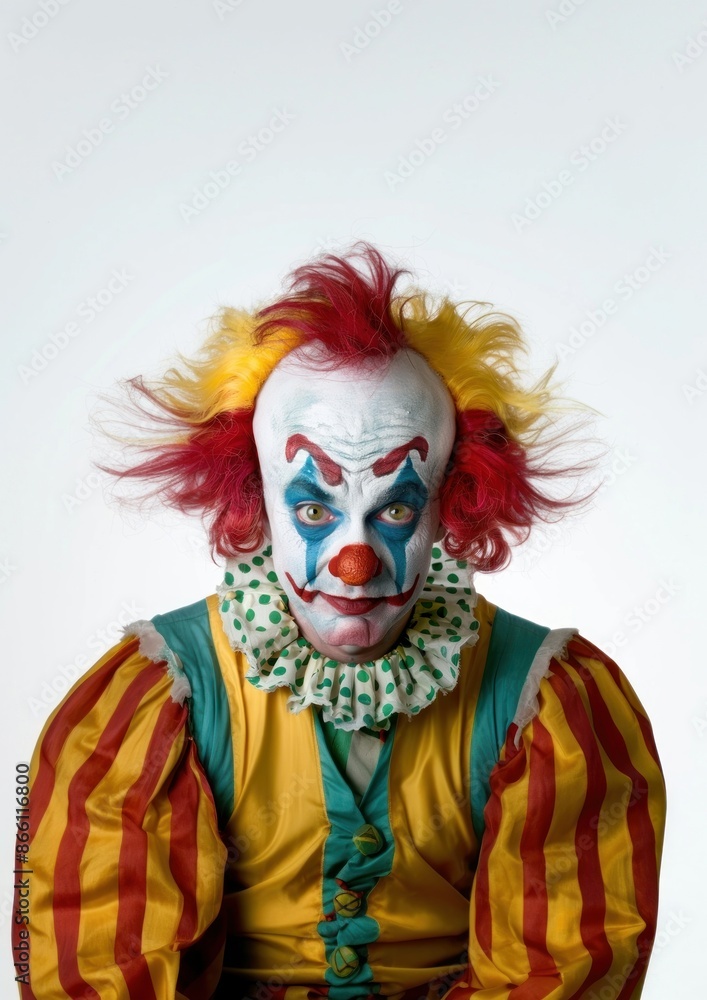 Clown clown face performer. Clown clown face performer.