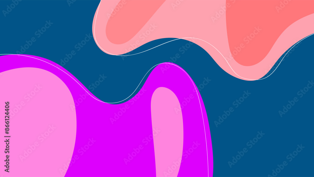 ABSTRACT BLUE BACKGROUND FLAT COLOR WITH HAND DRAWN SHAPES VECTOR DESIGN TEMPLATE FOR WALLPAPER, COVER DESIGN, HOMEPAGE DESIGN ABSTRACT BLUE BACKGROUND FLAT COLOR WITH HAND DRAWN SHAPES VECTOR DESIGN TEMPLATE FOR WALLPAPER, COVER DESIGN, HOMEPAGE DESIGN