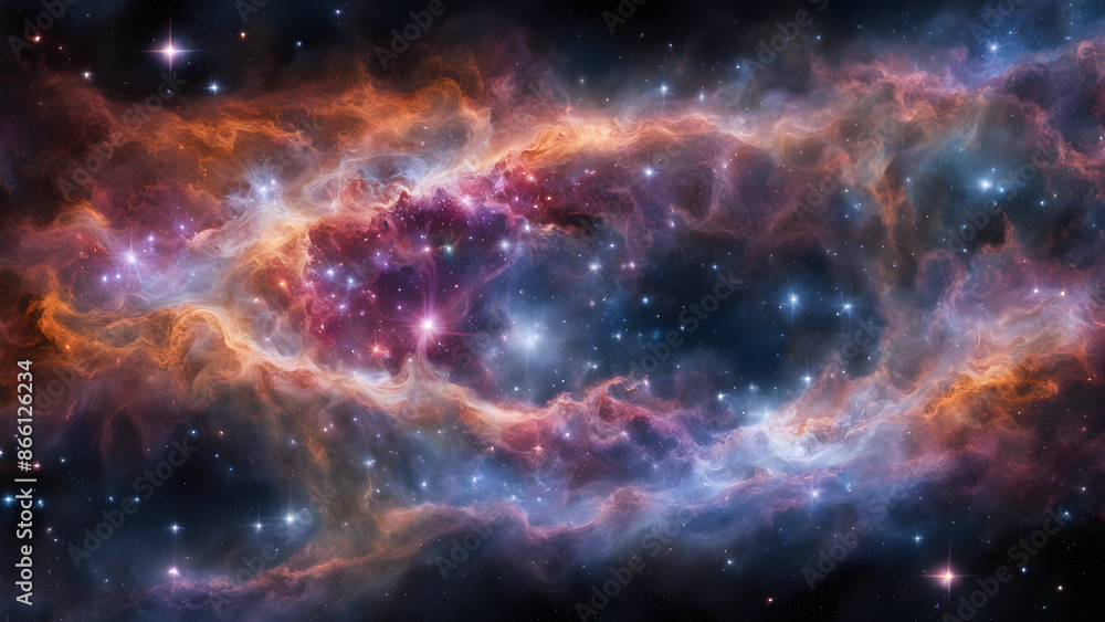 Naklejka premium Cosmos