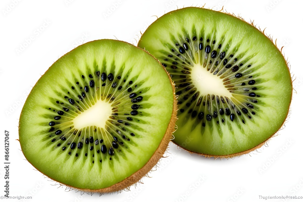 Fototapeta premium Kiwi slice.