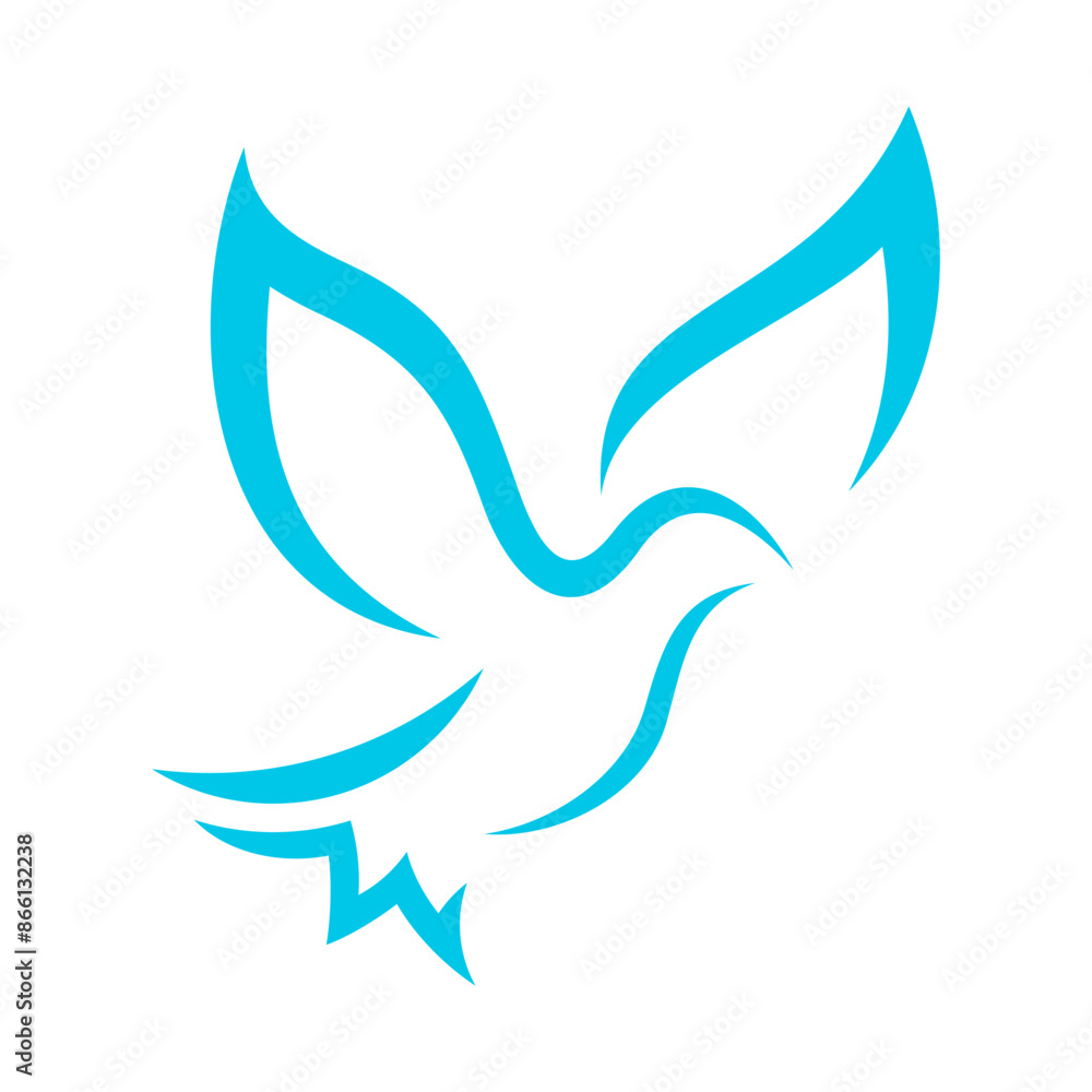 Bird Vector Logo Design Template Bird Vector Logo Design Template