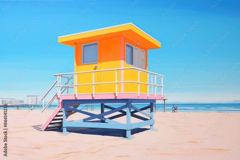 Beach architecture building outdoors. Beach architecture building outdoors.