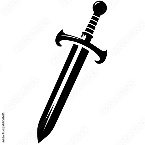 Simple sword silhouette