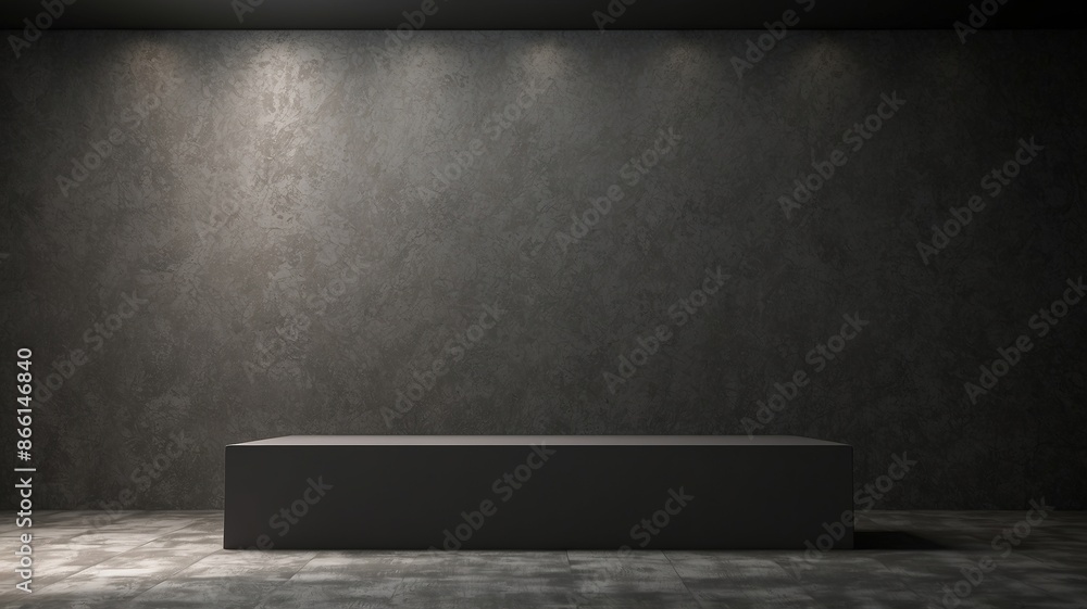 Dark podium texture background Dark podium texture background