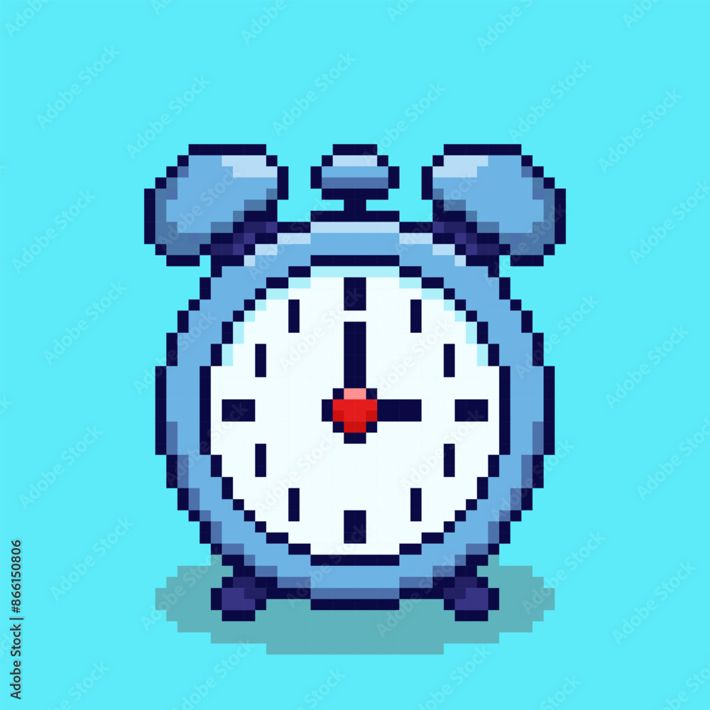 Pixel art alarm clock game asset design Pixel art alarm clock game asset design