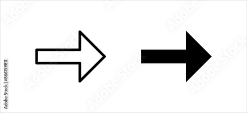 Free Download Arrow icon set vector illustration. Arrow sign and symbol for web design. - GFXLoad