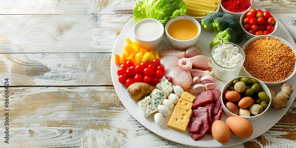 A balanced meal includes lean proteins whole grains colorful veggies and healthy fats. Concept Nutrition, Balanced Diet, Healthy Eating, Food Groups, Meal Planning A balanced meal includes lean proteins whole grains colorful veggies and healthy fats. Concept Nutrition, Balanced Diet, Healthy Eating, Food Groups, Meal Planning